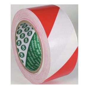 Bodenmarkierungsband F33P PVC rot/weiß L.33m B.50mm Rl.IKS Bodenmarkierungsband F33P PVC rot/weiß L.33m B.50mm Rl.IKS