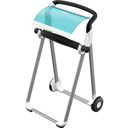 Bodenständer, türkis/weiß