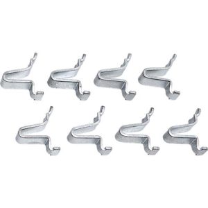 Bodenträger für Schäfer Shop Select Materialschränke Serie MS mit Rastermaß 25 mm, B 13 x T 28 x H 34 mm, Stahl verzinkt, 8 Stück Bodenträger für Schäfer Shop Select Materialschränke Serie MS mit Rastermaß 25 mm, B 13 x T 28 x H 34 mm, Stahl verzinkt, 8 Stück