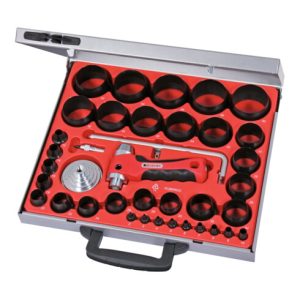 Boehm Ring-Stanzwerkzeug-Satz komplett im Behälter, Stanzbereich: 2-60mm Boehm Ring-Stanzwerkzeug-Satz komplett im Behälter, Stanzbereich: 2-60mm