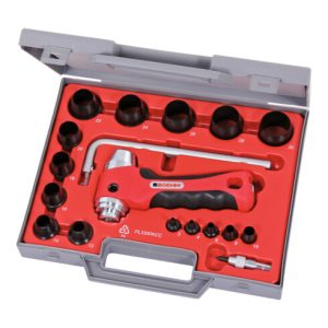 Boehm Ring-Stanzwerkzeug-Satz komplett im Behälter, Stanzbereich: 3-30mm Boehm Ring-Stanzwerkzeug-Satz komplett im Behälter, Stanzbereich: 3-30mm