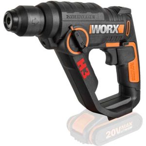 Bohrmaschine, Bohrschrauber, Drucklufthammer 20V Worx WX390.9 – 3 in 1 Produkt – SOLO – OHNE AKKU UND LADEGERÄT Bohrmaschine, Bohrschrauber, Drucklufthammer 20V Worx WX390.9 – 3 in 1 Produkt – SOLO – OHNE AKKU UND LADEGERÄT