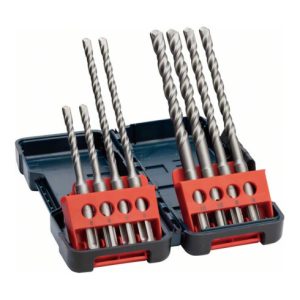 Bosch 8-tlg. Hammerbohrer-Set SDS plus-3, Tough Box Bosch 8-tlg. Hammerbohrer-Set SDS plus-3, Tough Box