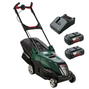 Bosch AdvancedRotak 36V-40-650 – Akku Rasenmäher – Schnitt 40 cm – 2 Akkus von 36V 2Ah