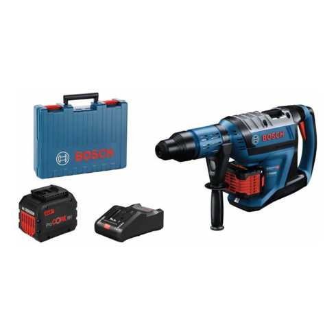 Bosch Akku-Bohrhammer BITURBO mit SDS max GBH 18V-45 C, 2 x Akku ProCORE18V 12.0Ah
