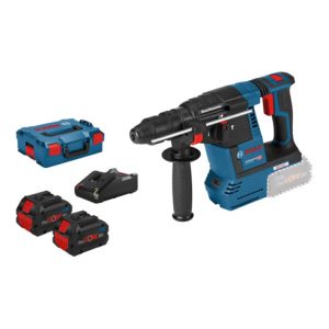 Bosch Akku-Bohrhammer mit SDS plus GBH 18V-26 F mit 2 x 8 Ah Akkus ProCORE 18 V Bosch Akku-Bohrhammer mit SDS plus GBH 18V-26 F mit 2 x 8 Ah Akkus ProCORE 18 V