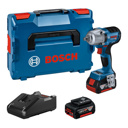 Bosch Akku-Bohrschrauber GDS 18V-450 HC, 2 Akku 5,0Ah; GAL 18V-40
