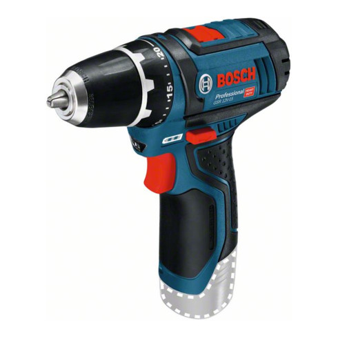 Bosch Akku-Bohrschrauber GSR 12V-15 Solo Version im Karton