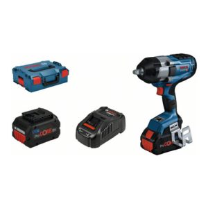 Bosch Akku-Drehschlagschrauber GDS 18V-1000 C: 2x Akku ProCORE18V 5.5Ah in L-BOXX Bosch Akku-Drehschlagschrauber GDS 18V-1000 C: 2x Akku ProCORE18V 5.5Ah in L-BOXX