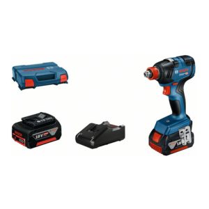 Bosch Akku-Drehschlagschrauber GDX 18V-200 mit 2x Akku GBA 18V 4.0Ah in L-Case Bosch Akku-Drehschlagschrauber GDX 18V-200 mit 2x Akku GBA 18V 4.0Ah in L-Case