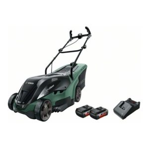 Bosch Akku-Rasenmäher UniversalRotak 36-560, 2 Akkus 36V /2,0 Ah, Ladegerät AL 3620 CV Bosch Akku-Rasenmäher UniversalRotak 36-560, 2 Akkus 36V /2,0 Ah, Ladegerät AL 3620 CV