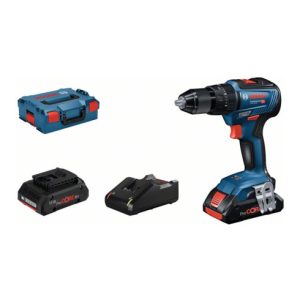 Bosch Akku-Schlagbohrschrauber GSB 18V-55, 2 Akku ProCORE18V, Schnellladegerät GAL 18V-40