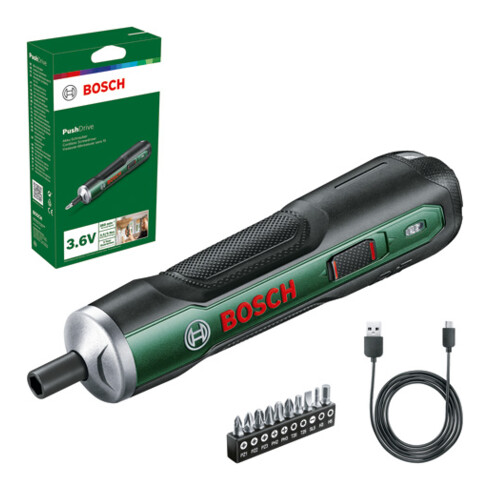 Bosch Akku-Schrauber PushDrive