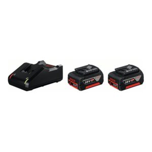 Bosch Akku Starter-Set: 2 x GBA 18 Volt 4,0 Ah und GAL 18V-40 Bosch Akku Starter-Set: 2 x GBA 18 Volt 4,0 Ah und GAL 18V-40
