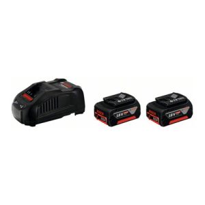 Bosch Akku Starter-Set: 2 x GBA 18 Volt 5,0 Ah und GAL 1880 CV Bosch Akku Starter-Set: 2 x GBA 18 Volt 5,0 Ah und GAL 1880 CV