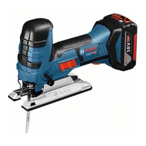 Bosch Akku-Stichsäge GST 18 V-LI S mit 2 x 4,0 Ah Li-Ion Akku L-BOXX Bosch Akku-Stichsäge GST 18 V-LI S mit 2 x 4,0 Ah Li-Ion Akku L-BOXX