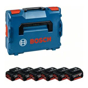 Bosch Akkupack 6x GBA 18V 4,0Ah mit L-BOXX Bosch Akkupack 6x GBA 18V 4,0Ah mit L-BOXX