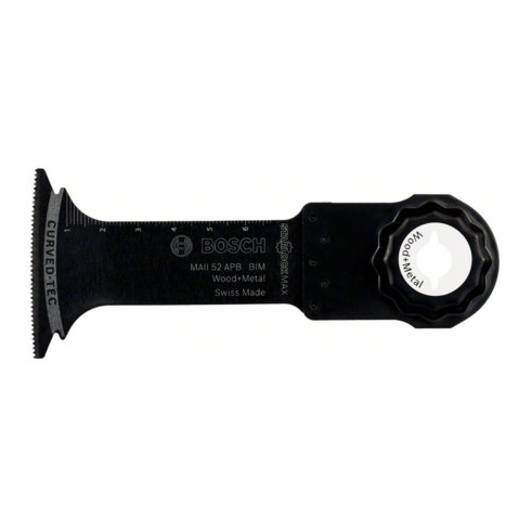 Bosch BIM Tauchsägeblatt MAII 52 APB, Wood and Metal, 52 x 70 mm
