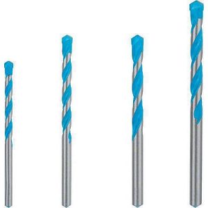 BOSCH Bohrersatz Expert MultiConstruction CYL-9, 4-tlg., Ø 5,5/6/7/8 mm, für Kacheln, Granit, Beton, Holz & Metall