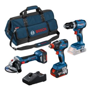 Bosch Combo Kit 3 tool kit 18V Profi Set (GSB,GDXGWS,2×5.0Ah) Bosch Combo Kit 3 tool kit 18V Profi Set (GSB,GDXGWS,2×5.0Ah)