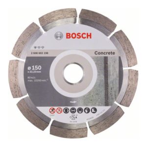 Bosch Diamanttrennscheibe Standard for Concrete, 150 x 22,23 x 2 x 10 mm Bosch Diamanttrennscheibe Standard for Concrete, 150 x 22,23 x 2 x 10 mm