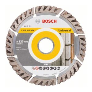 Bosch Diamanttrennscheibe Standard for Universal 125 x 22,23 x 2 x 10 mm Bosch Diamanttrennscheibe Standard for Universal 125 x 22,23 x 2 x 10 mm