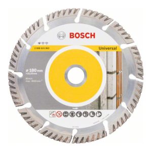 Bosch Diamanttrennscheibe Standard for Universal, 180 x 22,23 x 2,4 x 10 mm Bosch Diamanttrennscheibe Standard for Universal, 180 x 22,23 x 2,4 x 10 mm