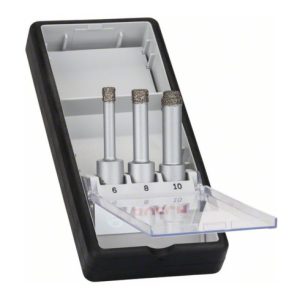 Bosch Diamanttrockenbohrer-Set Robust Line Easy Dry Best for Ceramic 3-teilig 6-10mm Bosch Diamanttrockenbohrer-Set Robust Line Easy Dry Best for Ceramic 3-teilig 6-10mm