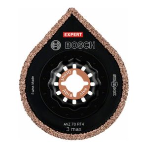 Bosch Expert 3 max AVZ 70 RT4 Platte zum Entfernen von Fugen für Multifunktionswerkzeuge, 70 mm Bosch Expert 3 max AVZ 70 RT4 Platte zum Entfernen von Fugen für Multifunktionswerkzeuge, 70 mm