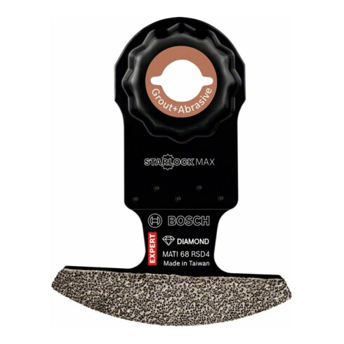 Bosch EXPERT Corner Blade MATI 68 RD4 Blat für Multifunktionswerkzeuge 68 x 10mm für oszillierende Multifunktionswerkzeuge