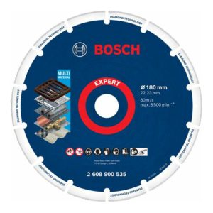 Bosch EXPERT Diamond Metal Wheel Trennscheibe 180 x 22,23mm für große Winkelschleifer mit Spannmutter Bosch EXPERT Diamond Metal Wheel Trennscheibe 180 x 22,23mm für große Winkelschleifer mit Spannmutter