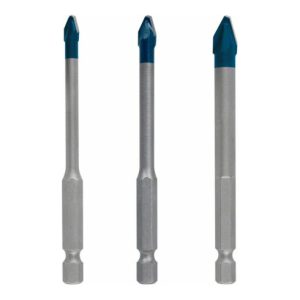 Bosch EXPERT HardCeramic HEX-9 Bohrer-Set 5/6/8mm 3-tlg. für Dreh- und Schlagbohrer Bosch EXPERT HardCeramic HEX-9 Bohrer-Set 5/6/8mm 3-tlg. für Dreh- und Schlagbohrer