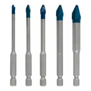 Bosch EXPERT HEX-9 HardCeramic Bohrer-Set 4/5/6/8/10mm 5-tlg. für Dreh- und Schlagbohrer Bosch EXPERT HEX-9 HardCeramic Bohrer-Set 4/5/6/8/10mm 5-tlg. für Dreh- und Schlagbohrer