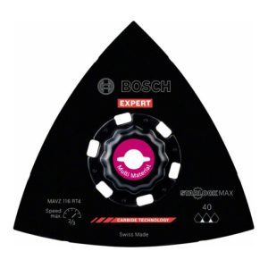 Bosch EXPERT Sanding Plate MAVZ 116 RT4 Blat für Multifunktionswerkzeuge 116mm für oszillierende Multifunktionswerkzeuge Bosch EXPERT Sanding Plate MAVZ 116 RT4 Blat für Multifunktionswerkzeuge 116mm für oszillierende Multifunktionswerkzeuge