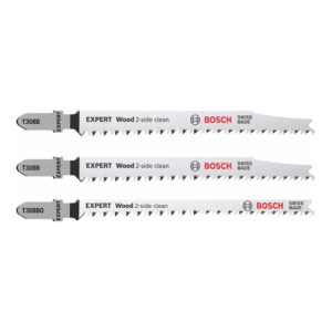 Bosch EXPERT Wood 2-side clean Stichsägeblatt-Set 3-tlg., T308B/BO für Stichsägen Bosch EXPERT Wood 2-side clean Stichsägeblatt-Set 3-tlg., T308B/BO für Stichsägen