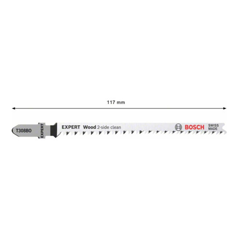 Bosch Expert ‘Wood 2-side clean’ T 308 BO Stichsägeblatt