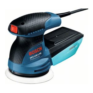Bosch Exzenterschleifer GEX 125-1 AE, mit 3 x Schleifblatt C470, in Handwerkerkoffer Bosch Exzenterschleifer GEX 125-1 AE, mit 3 x Schleifblatt C470, in Handwerkerkoffer