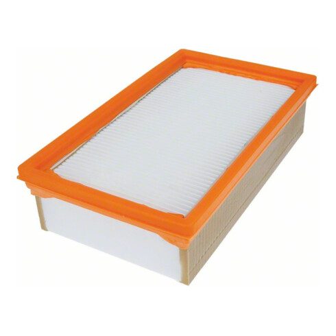 Bosch Flache Plisseefilter H-Klasse (HEPA), PTFE, passend zu: GAS 35 H AFC