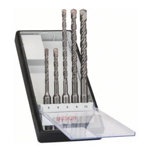 Bosch Hammerbohrer-Set SDS plus-5 Robust Line, 5-teilig, 5 – 10 mm Bosch Hammerbohrer-Set SDS plus-5 Robust Line, 5-teilig, 5 – 10 mm