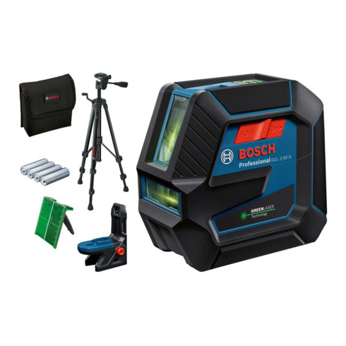 Bosch Kombilaser GCL 2-50 G mit Baustativ