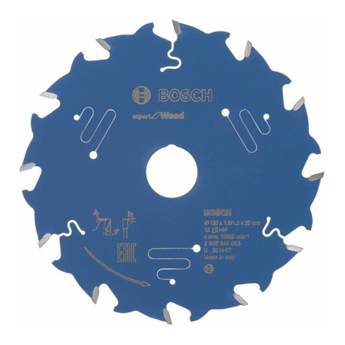 Bosch Kreissägeblatt Expert for Wood 120 x 20 x 1,8 mm 12