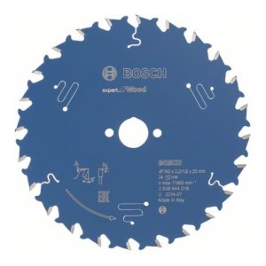 Bosch Kreissägeblatt Expert for Wood 160 x 20 x 2,2 mm 24 Bosch Kreissägeblatt Expert for Wood 160 x 20 x 2,2 mm 24