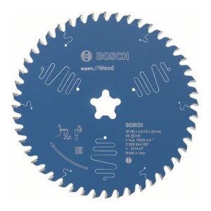 Bosch Kreissägeblatt Expert for Wood 190 x 2,4 mm 48 Bosch Kreissägeblatt Expert for Wood 190 x 2,4 mm 48