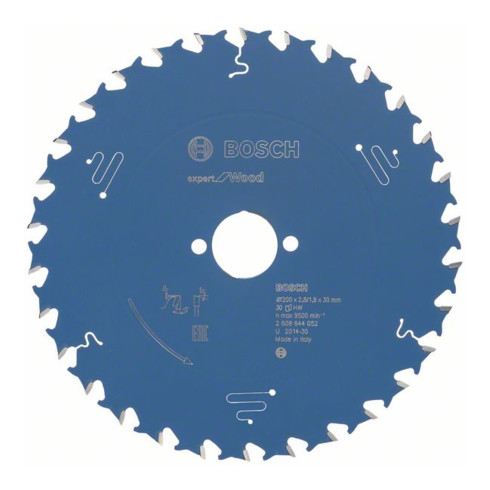 Bosch Kreissägeblatt Expert for Wood 200 x 30 x 2,8 mm 30