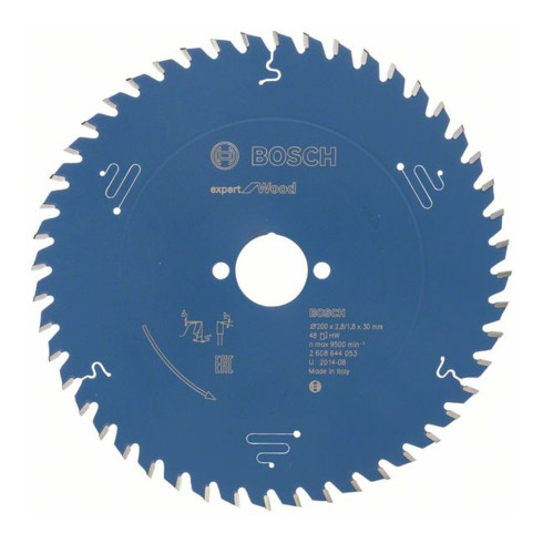 Bosch Kreissägeblatt Expert for Wood 200 x 30 x 2,8 mm 48