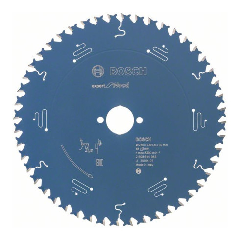 Bosch Kreissägeblatt Expert for Wood 230 x 30 x 2,8 mm 48