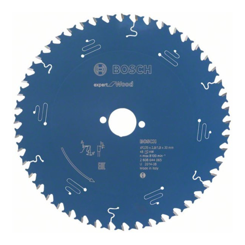 Bosch Kreissägeblatt Expert for Wood 235 x 30 x 2,8 mm 48