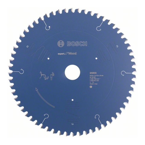 Bosch Kreissägeblatt Expert for Wood 254 x 30 x 2,4 mm 60