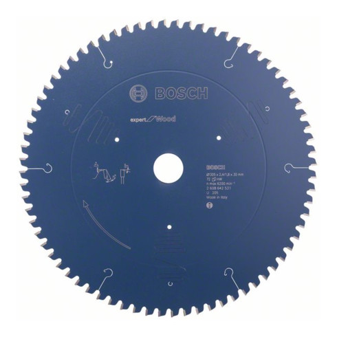 Bosch Kreissägeblatt Expert for Wood 305 x 30 x 2,4 mm 72