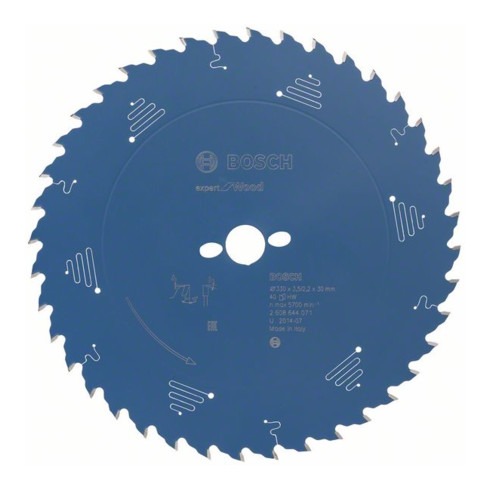 Bosch Kreissägeblatt Expert for Wood 330 x 30 x 3,5 mm 40